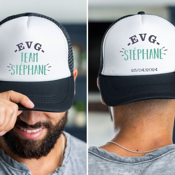 Casquette personnalisée pour Enterrement de Vie de Garçon (EVG)