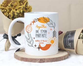 MUG CERAMIQUE "Témoin parfaite (ou autre)"