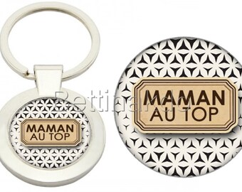 PORTE CLES DELUXE "Maman"