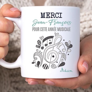 Mug Je suis un(e) prof de  qui déchire - Cadeau personnalisé