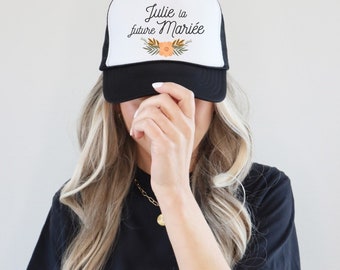 Casquette personnalisée pour Enterrement de Vie de jeune fille (EVJF)