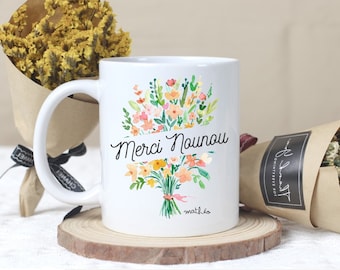 mug céramique cadeau pour nounou (ou autre)