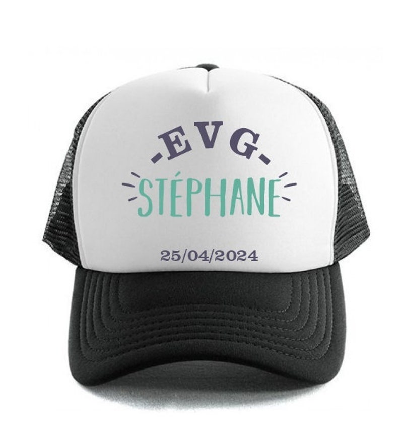 Casquette personnalisée pour Enterrement de Vie de Garçon EVG image 2