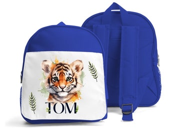 SAC A DOS ENFANT "petit tigre" personnalisé