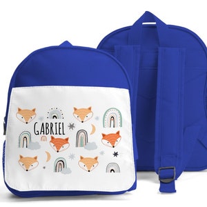 SAC A DOS ENFANT "renards" personnalisé