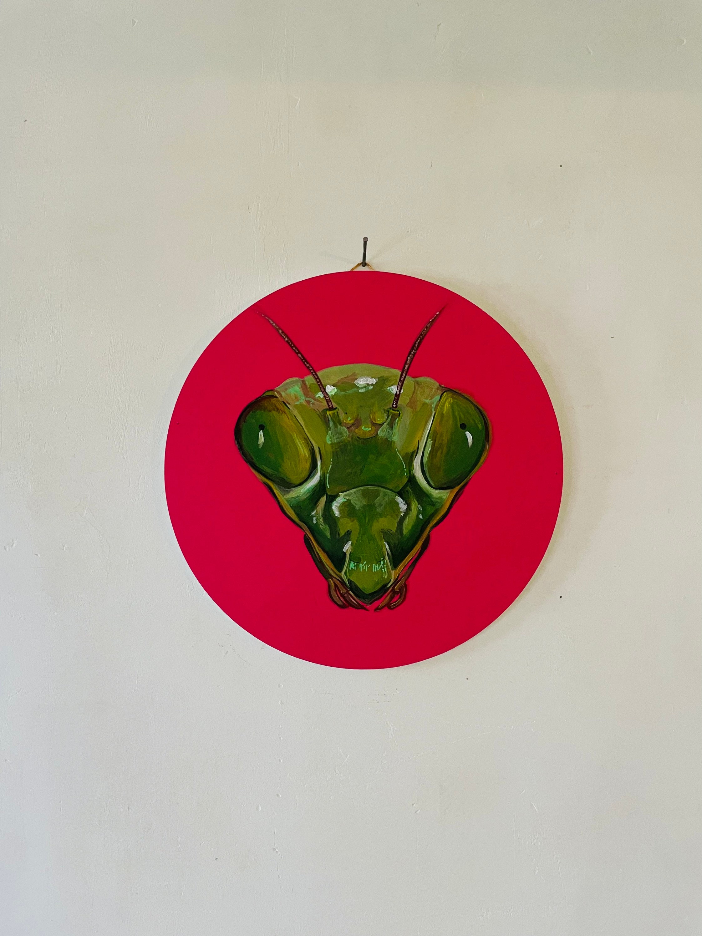 Décoration Mural/Recup Mante Religieuse Décoration Intérieure Peinture Art