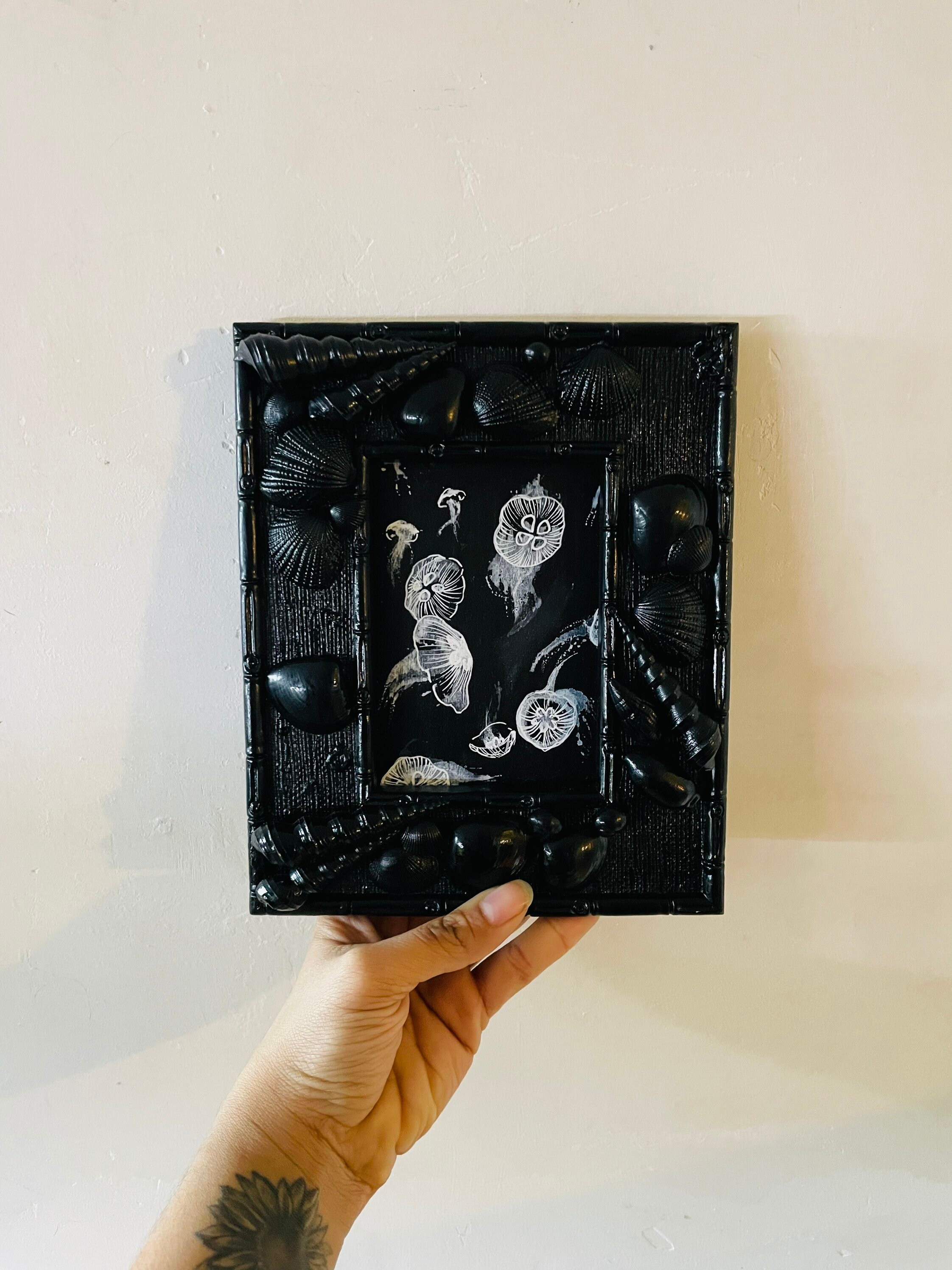 Méduse/Cadre Illustration Recup