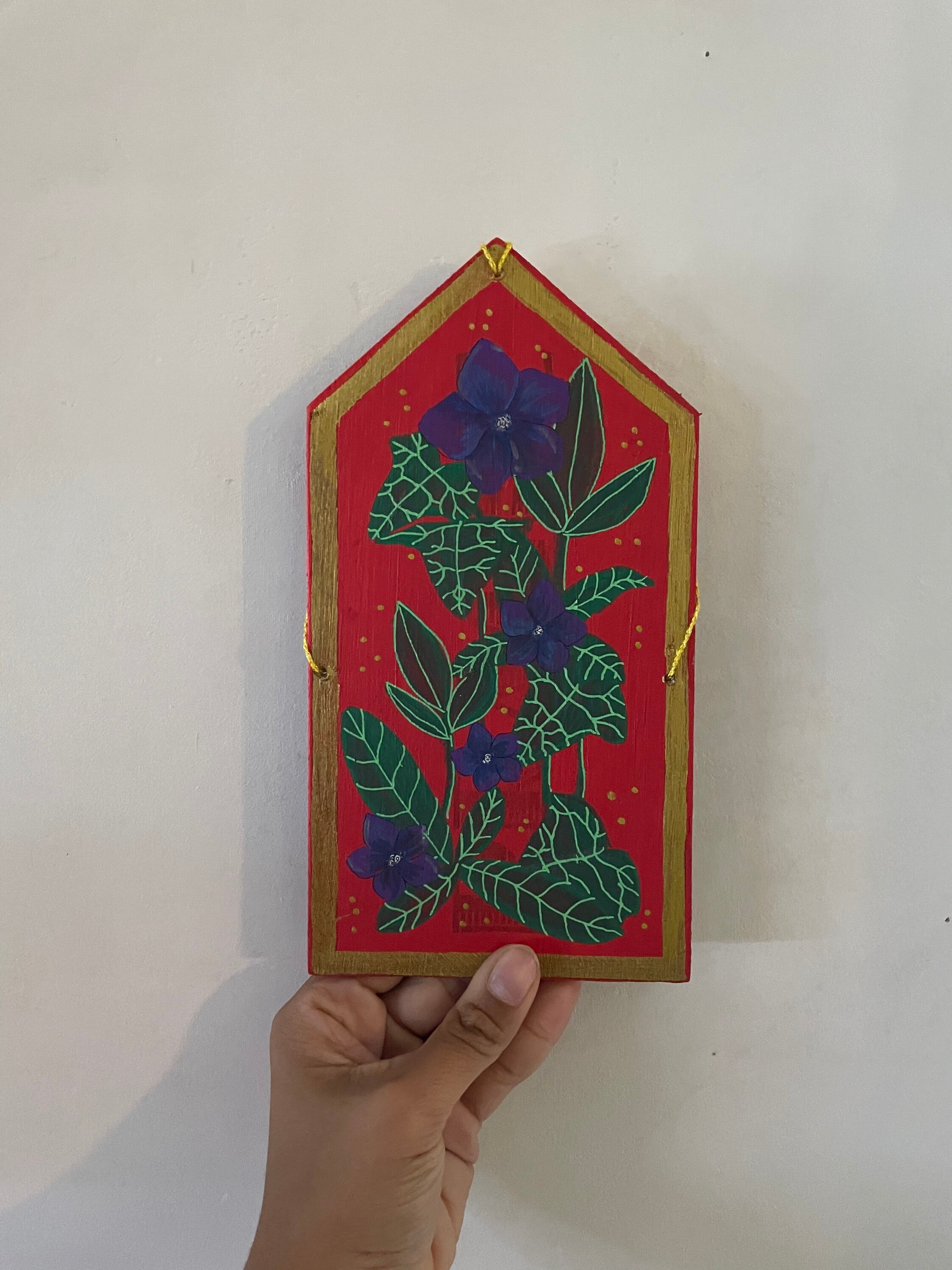 Fleurs/Bijoux Mural Recup Illustration