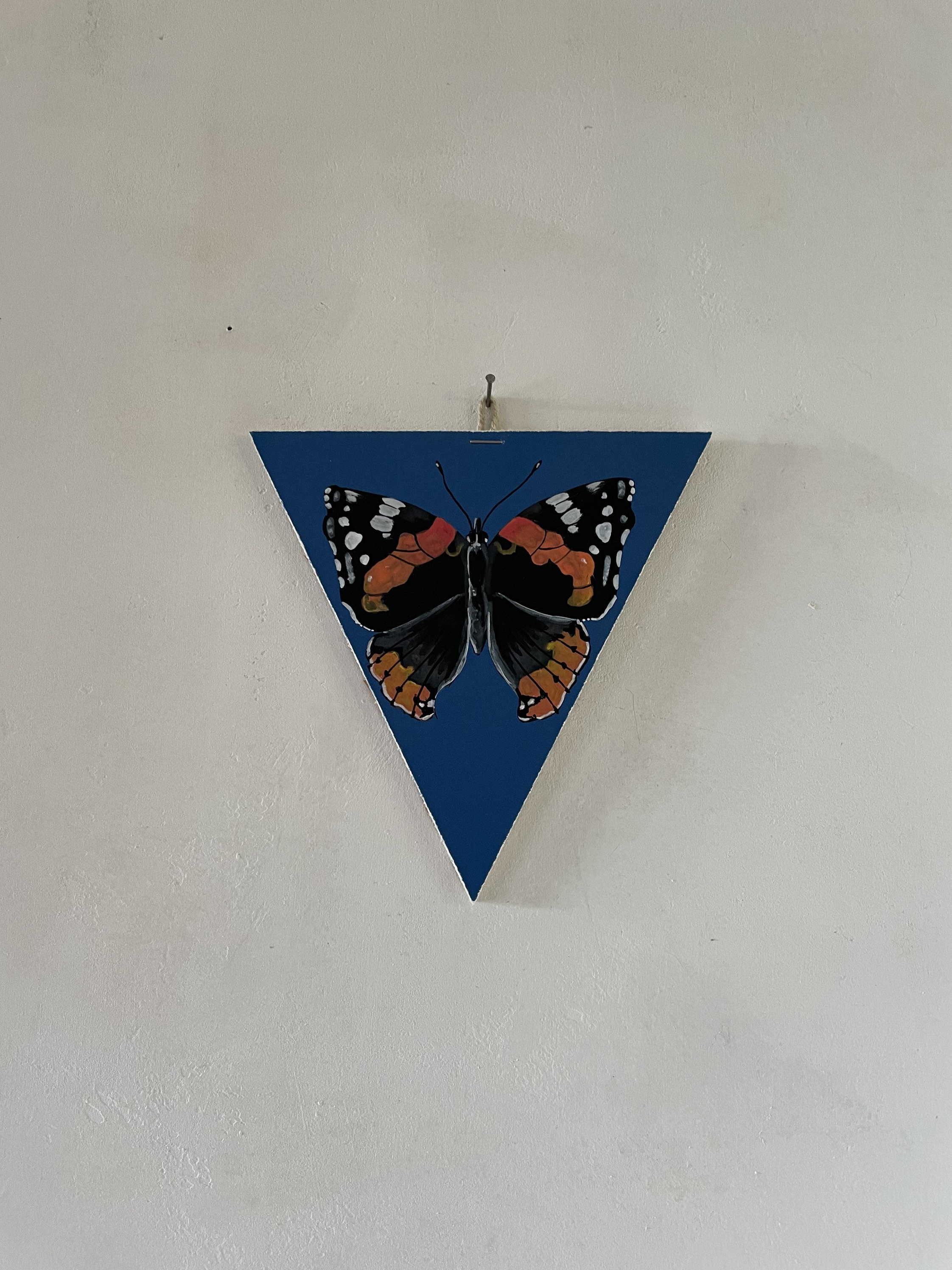 Papillon/Recup Illustration Insecte Bijoux Mural