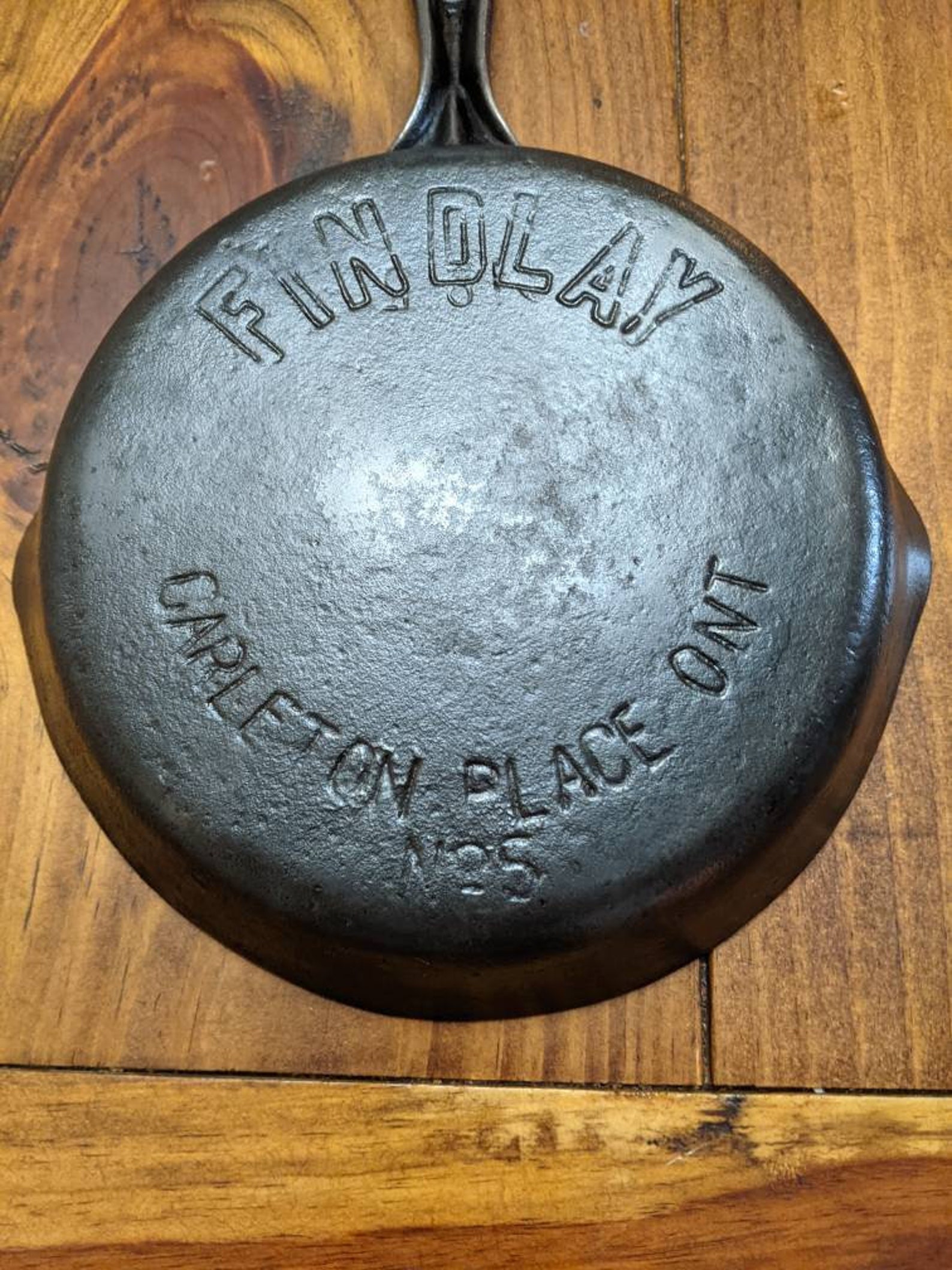 Findlay 5 Cast Iron Skillet Etsy