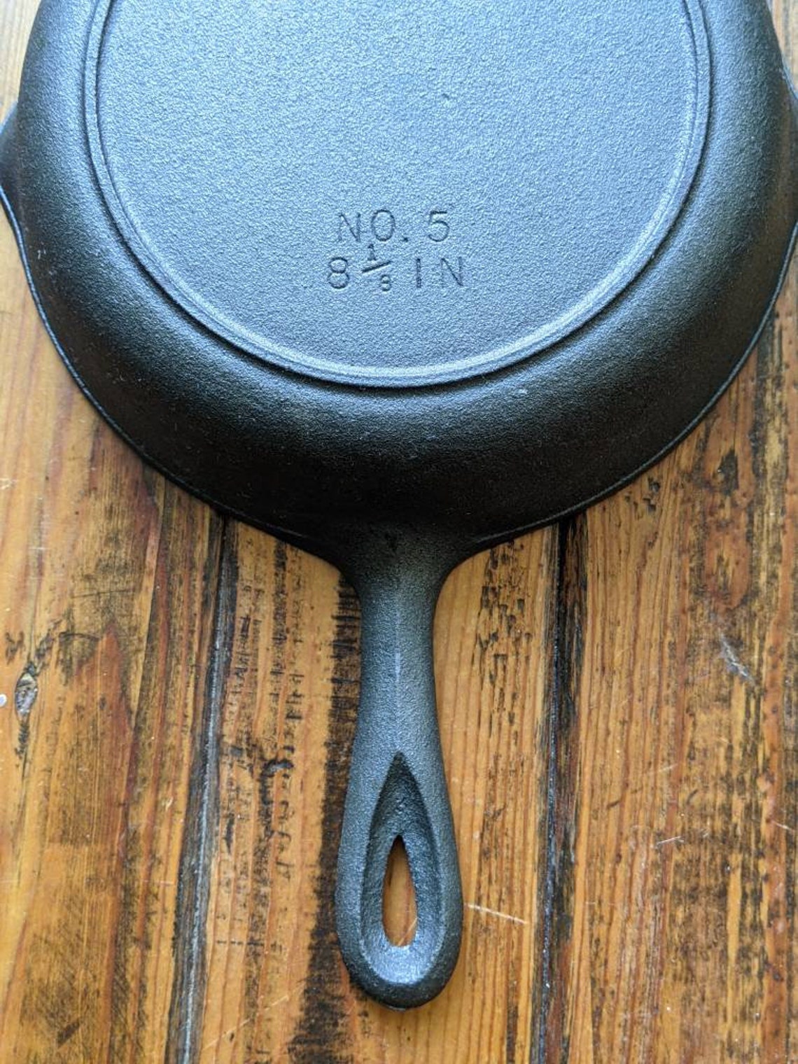 Birmingham Stove and Range 5 New Old Stock Cast Iron Skillet With the