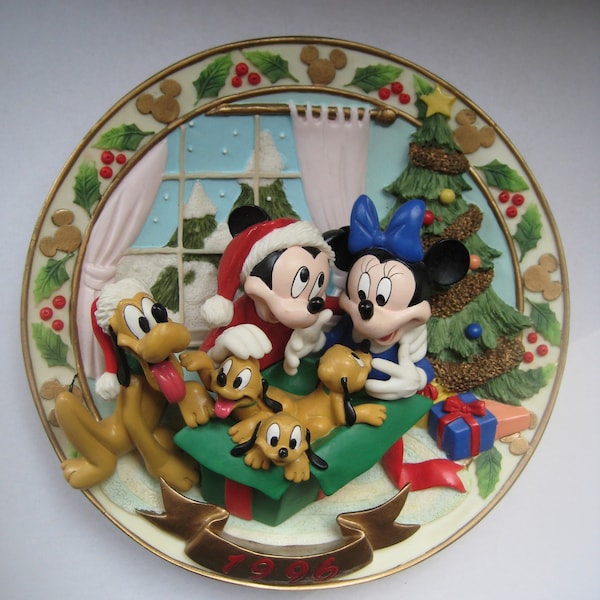 Year piece wandbord. Walt Disney 1996