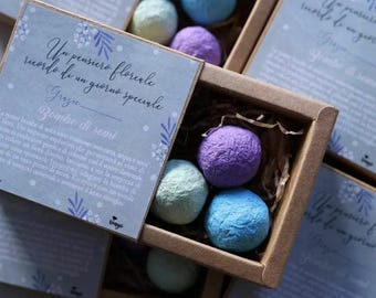 Wedding favors, confirmation favors, baptism favors, seed bomb favors