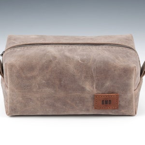 5er Set, Dopp Set, Hochwertige robuste Lederwaschtasche, Personalisiertes Bräutigam Set, Leder Kulturset, Handgemachtes Bräutigam Geschenkset