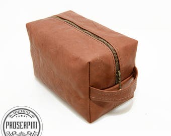 Vintage style Dopp kit, Personalized Shaving bag, Leather Dopp kit, Gift for men, Gifts for him, Men Toiletry bag, Leather Travel kit, pouch