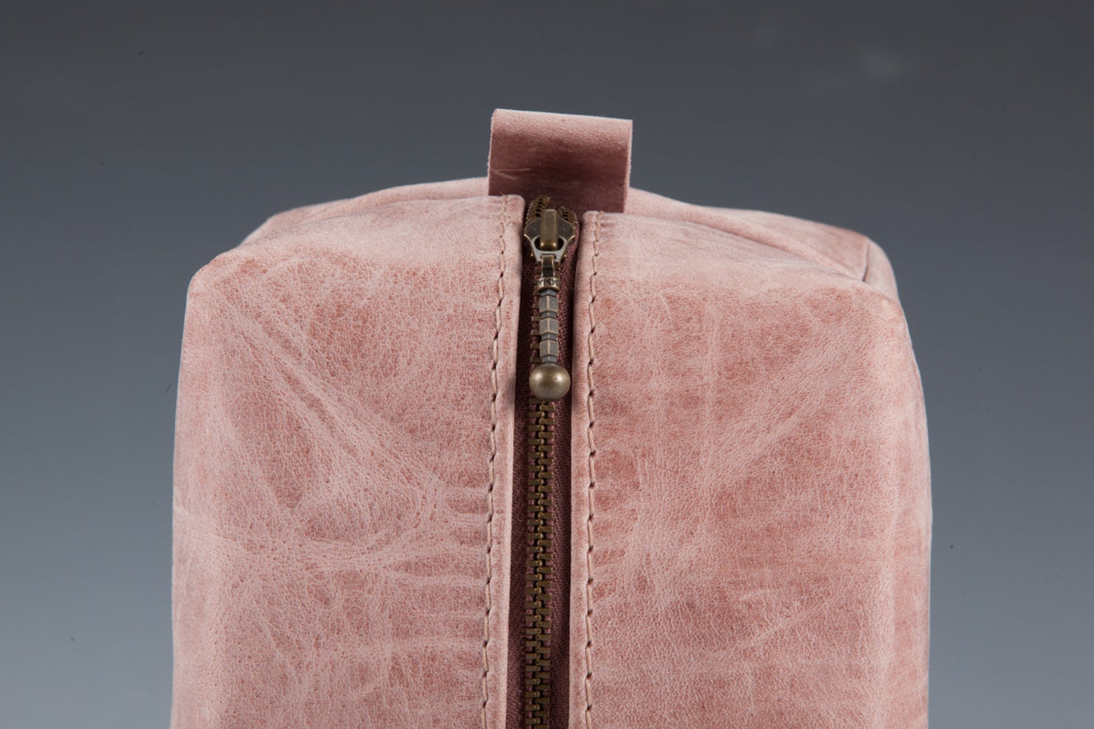 Set of 4 Personalized Leather Toiletry Bags Handmade Cosmetic Etsy