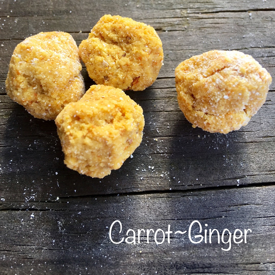 Carrot / Ginger / Dog Treats / Puppy Treats / Coconut Oil / Etsy