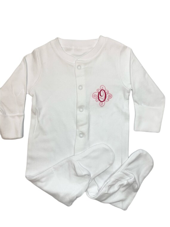 personalised baby pyjamas