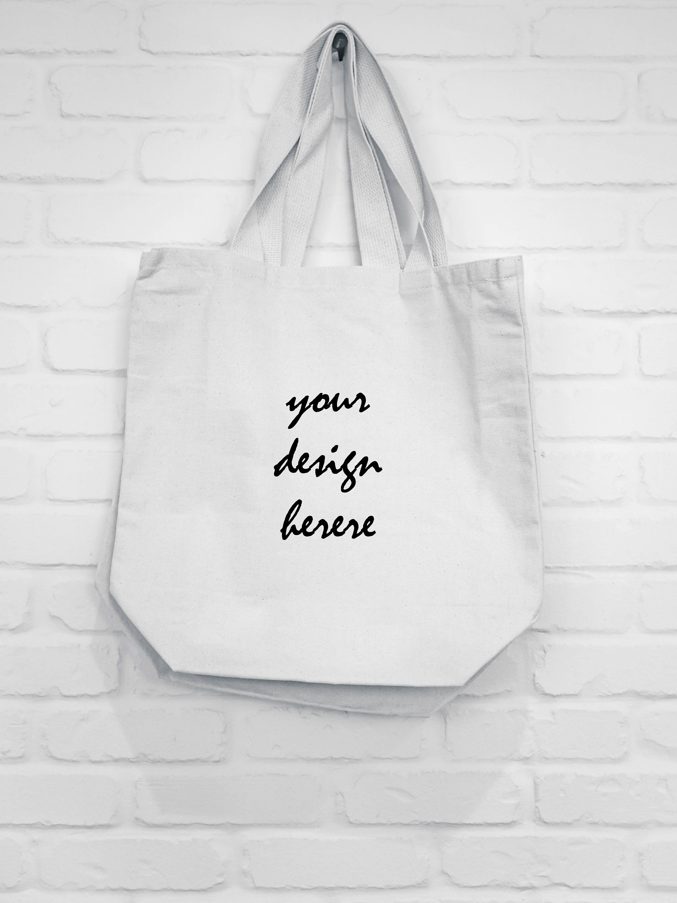 Download White Tote Bag Mockup JPG Download | Etsy
