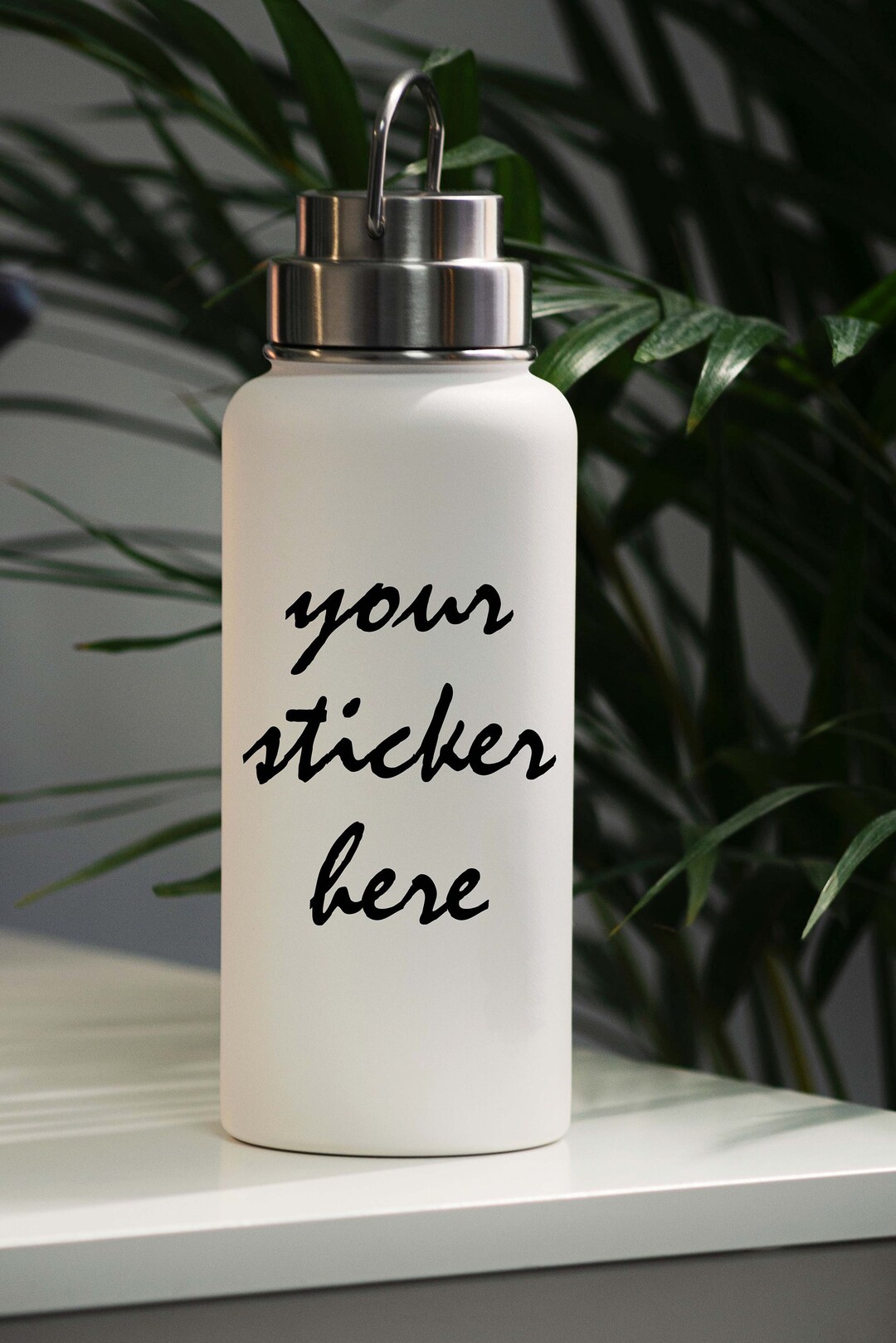 Water Bottle Mockup Hydroflask Mockup for Sticker Decal Etsy