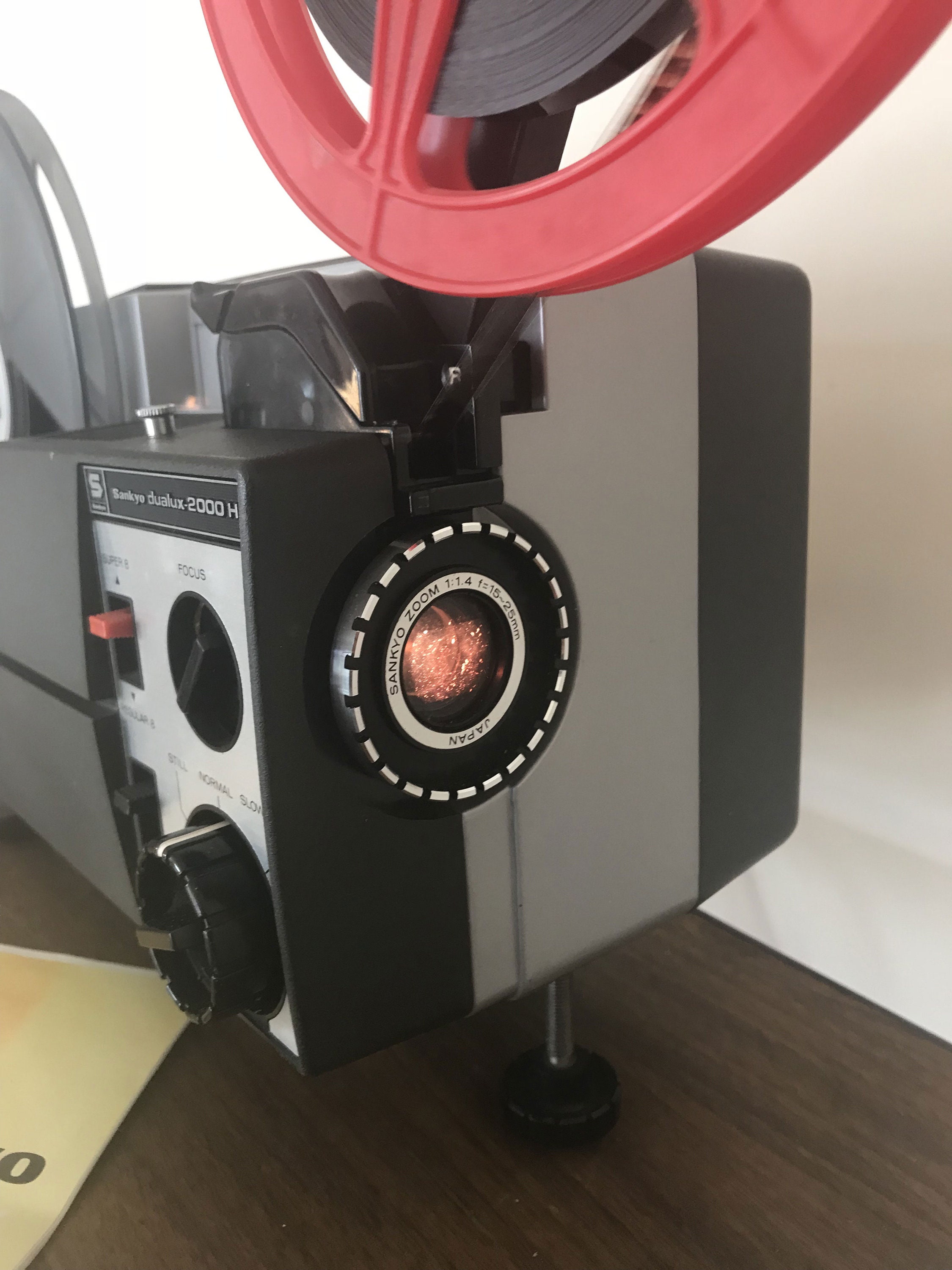 Sankyo Dualux 2000H Dual SUPER 8 8MM CINE PROJECTOR Fully Serviced