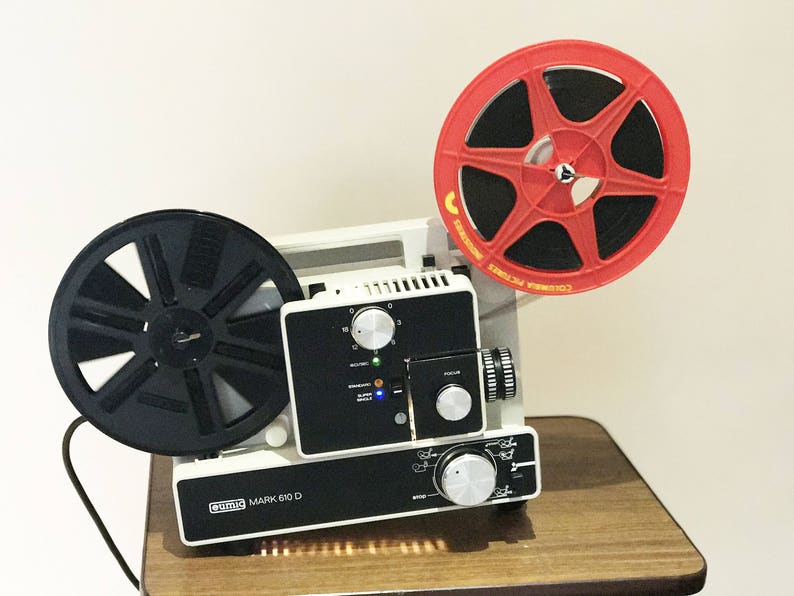 EUMIG 610D Super 8 Standard 8 Cine Movie Film Projector Fully Serviced