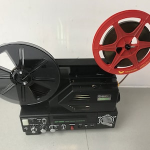 Chinon SP-350 SUPER 8 8MM Twin Track Magnetic PROJECTOR Fully Serviced