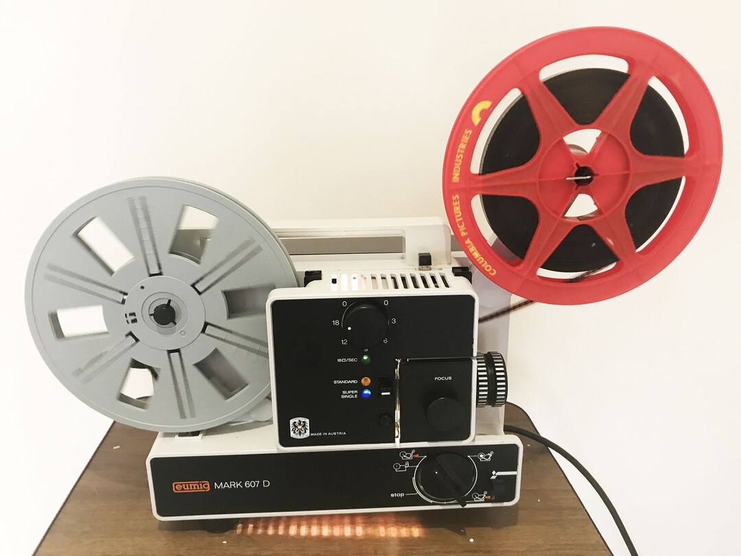 Eumig 605D Super 8 Std 8 Kino Filmprojektor Voll Gewartet