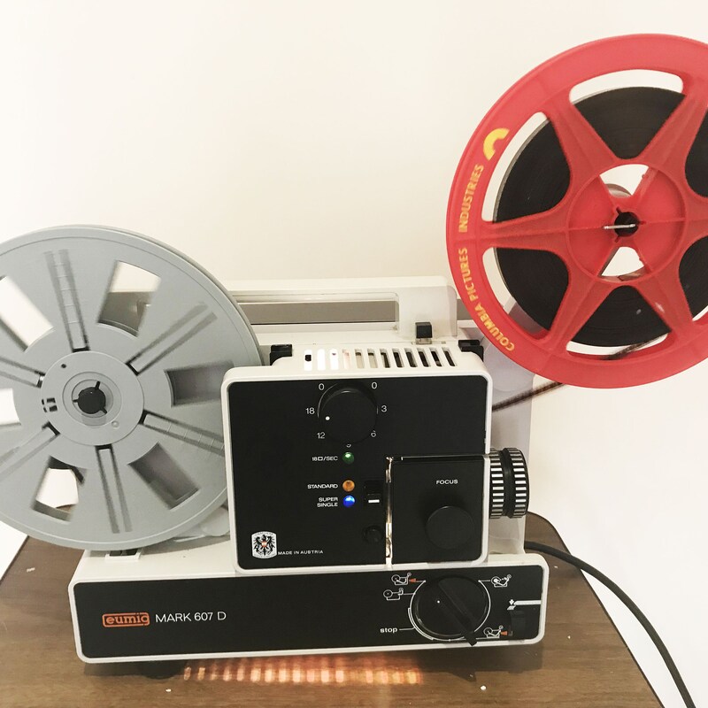 thumbnail image 2 of EUMIG 605D Super 8 / Standard 8 Cine Film Projector – Fully Serviced With Instructions & Take-Up Spool 2 of 4