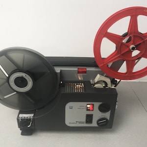 Sankyo Dualux 1000 Dual SUPER 8 8MM Variable Speed Cine Projector TELECINE Fully Serviced