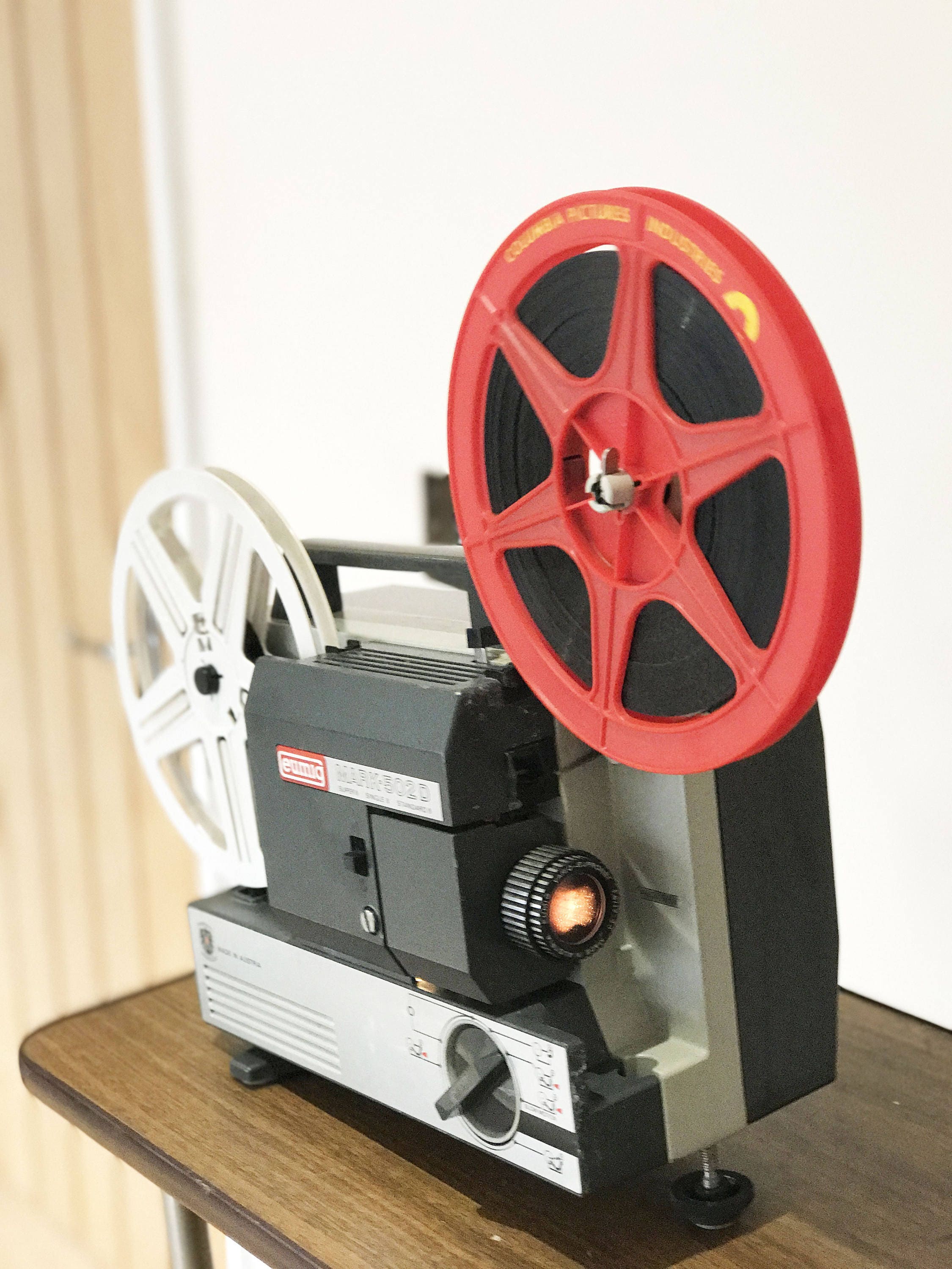 Eumig Mark 502 Super 8 Standard 8 Cine Movie Fil Projector Fully
