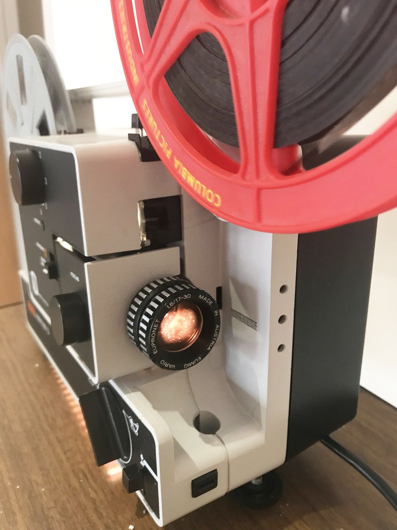 thumbnail image 2 of EUMIG 605D Super 8 / Standard 8 Cine Film Projector – Fully Serviced With Instructions & Take-Up Spool 2 of 4