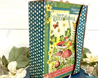 Graphic 45 Little Things Mini Album Tutorial (PDF)