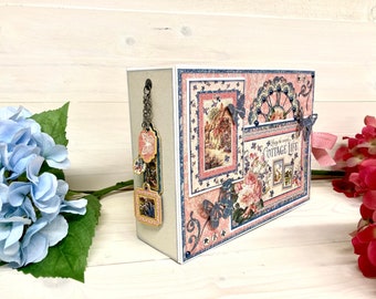 Graphic 45 Cottage Life Mini Album Tutorial (PDF)