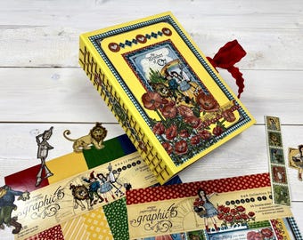 Graphic 45 Wonder of Oz Mini Album Tutorial (PDF)