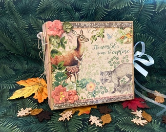 Graphic 45 Woodland Friends Mini Album Tutorial