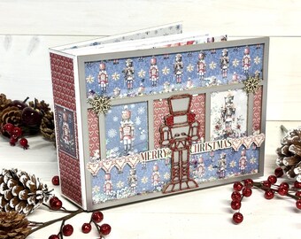 Tutorial del mini álbum "Deck the Halls" de Graphic 45 (PDF)