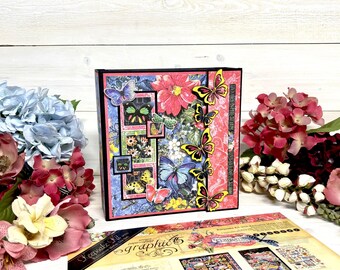 Tutorial de Graphic 45 Flutter Mini Album (PDF)