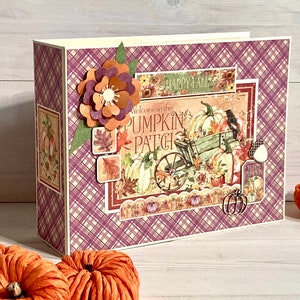 Tutorial per il mini album Graphic 45 Hello Pumpkin (PDF)