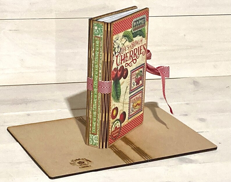 Recipe Book Cover for Recipe Journal Wooden Cover for Recipe - Etsy