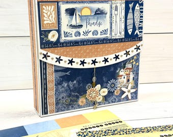 Graphic 45 Scenic Route Mini Album Tutorial (PDF)