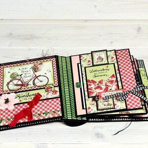 Graphic 45 Sunshine on My Mind Mini Album Tutorial (PDF) - Etsy