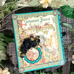 Graphic 45 Enchanted Forest Mini Album Tutorial