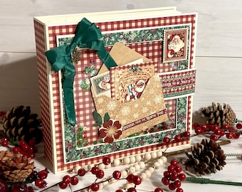 Graphic 45 Letters to Santa Mini Album Tutorial (PDF)