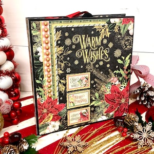 Graphic 45 Warm Wishes Mini Album Tutorial