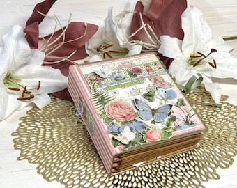 Graphic 45 Botanical Tea Mini Album Tutorial (PDF)