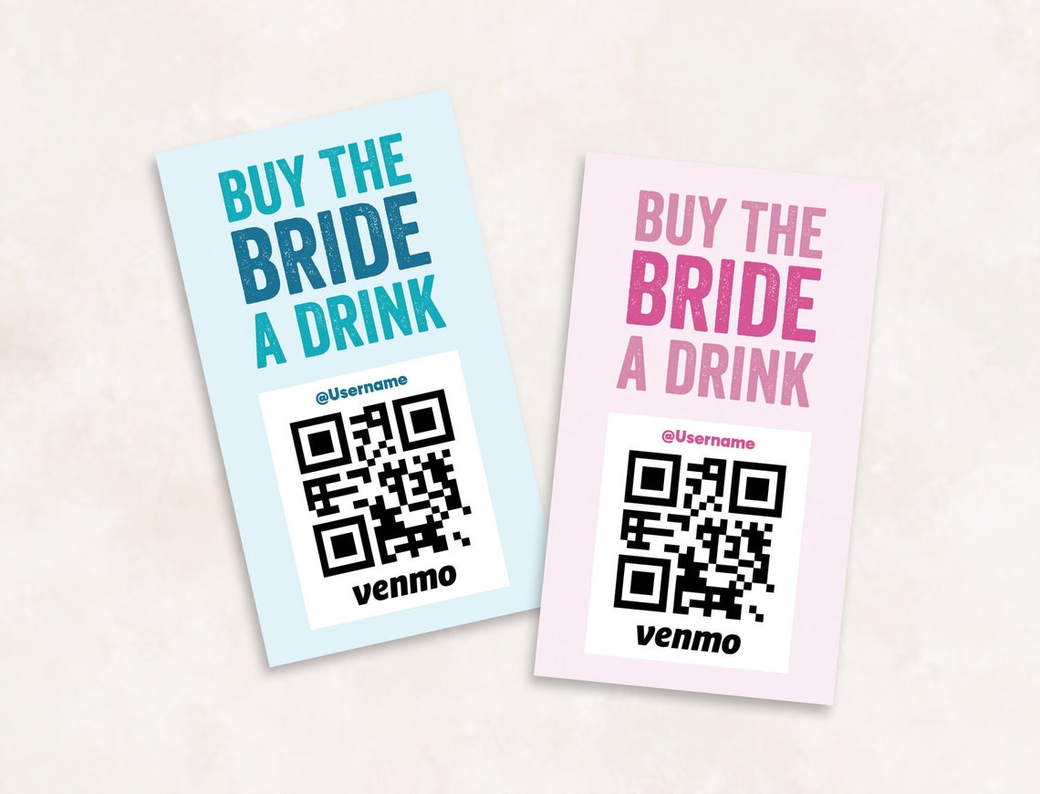 Bachelorette Venmo Card - Etsy