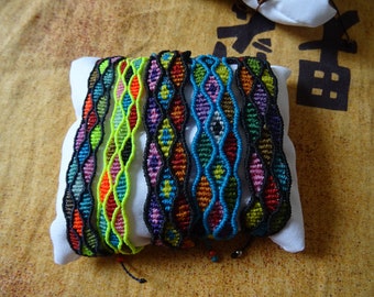 birthday brazilian bracelet macrame friendship bracelet christmas party gift bracelet made of wire linhasita