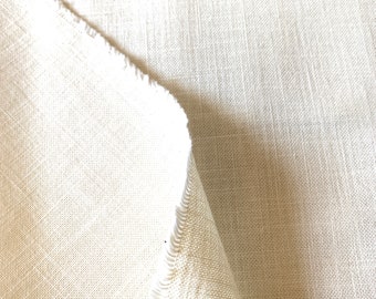 Tela japonesa, lisa, color crudo, algodón 110x50 (1001C)