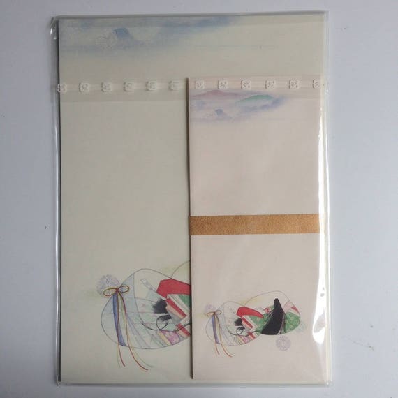 Papeterie japonaise 12 avec enveloppes, Kaiawase, 12 japonaise feuilles et 4 enveloppes (P042) 5102a2 Papeterie japonaise 12 avec enveloppes, Kaiawase, 12 japonaise feuilles et 4 enveloppes (P042) 5102a2